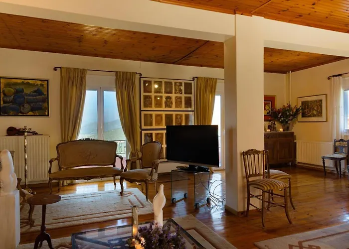 ヴィラ Art Gallery Kefalonia Sea View And Breakfast *
