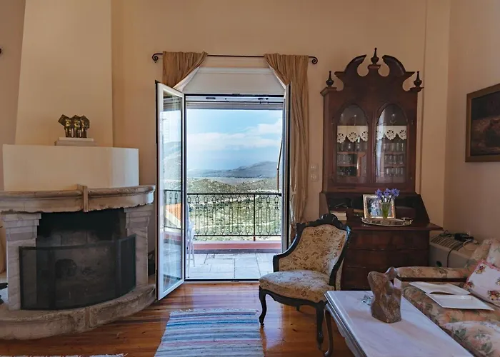 ヴィラ Art Gallery Kefalonia Sea View And Breakfast